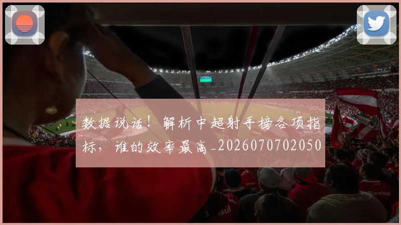 数据说话!解析中超射手榜各项指标,谁的效率最高_20260707020505_20260731165928